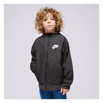 Nike K Nsw Wr Hd Jkt Ssnl Boy Černá