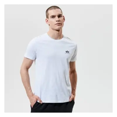 Alpha Industries Basic T Small Logo Bílá