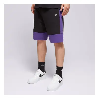 New Era Nba Colour Block Short Lakers Los Angeles La Černá