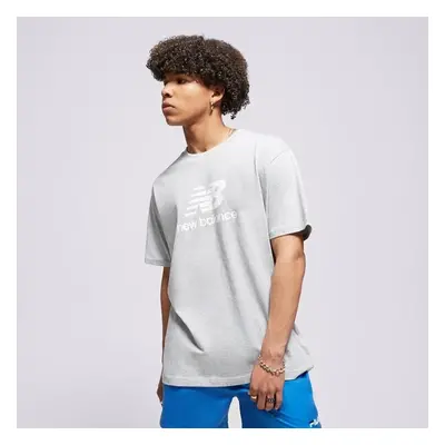 New Balance Nb Essentials Logo Tee Šedá