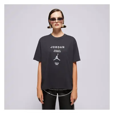 W Jordan Ss Gf Gfx Tee Jqc Off Noir/(Sail) Černá