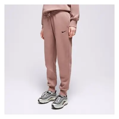 Nike W Nsw Phnx Flc Mr Pant Std Hnědá