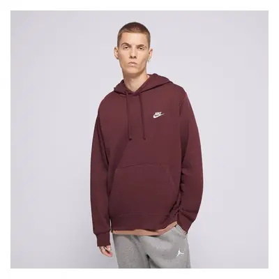 Nike S Kapucí Sportswear Club Fleece Hnědá