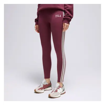 Fila Leggings Stripe Leggng Brg/pk Bordová