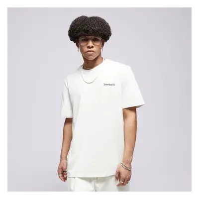 Timberland Small Logo Print Tee Bílá