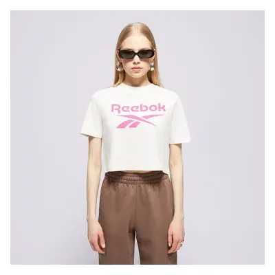 Reebok Reebok Identity Big Logo Crop Tee Béžová