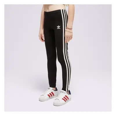 Adidas Girls&#039; 3 Stripes Leggings Junior G Černá