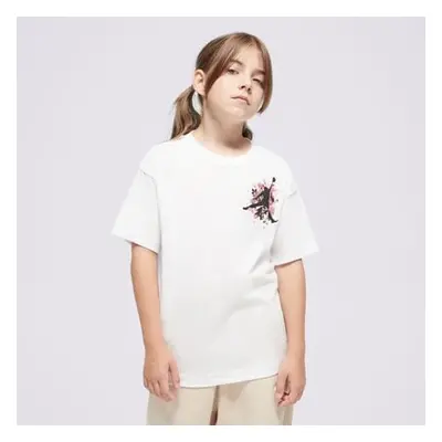 Jordan Jdg Floral Jumpman Ss Tee Girl Bílá