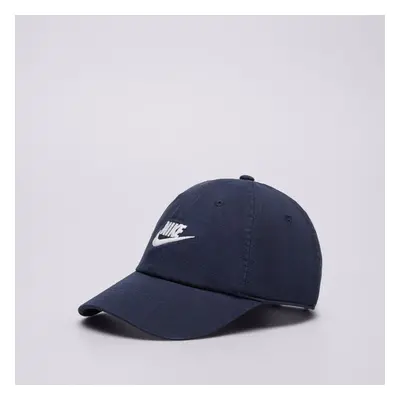 Nike U Nk Club Cap U Cb Fut Wsh L Tmavomodrá