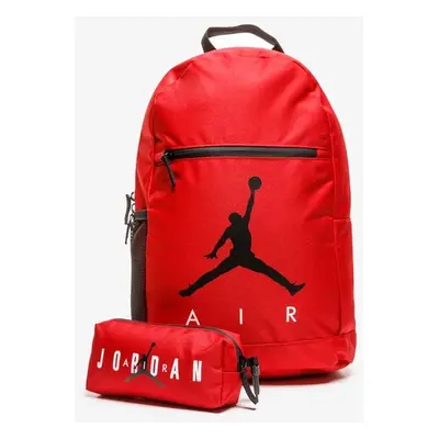 Jordan Pencil Case Backpack Červená