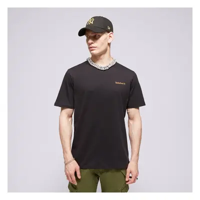 Timberland Small Logo Print Tee Černá