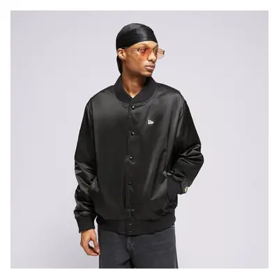 New Era Ne Satin Bomber None Černá