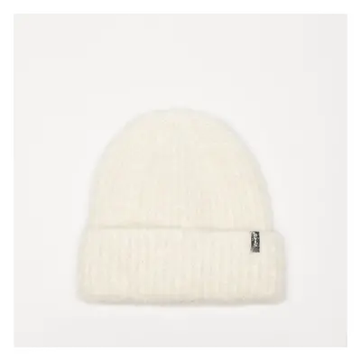 Levi&#039;s Women&#039;s Fuzzy Beanie Bílá