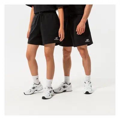 New Balance Nb Essentials Uni-Ssentials Fleece Short Černá