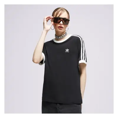 Adidas 3 Stripes Tee Černá