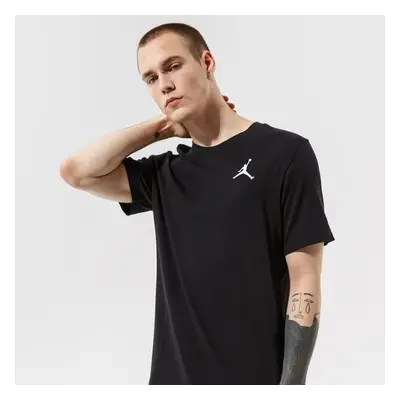 Jordan M J Jumpman Emb Ss Crew Černá