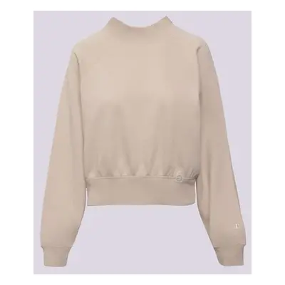 Champion Mock Turtle Neck Sweatshirt Béžová