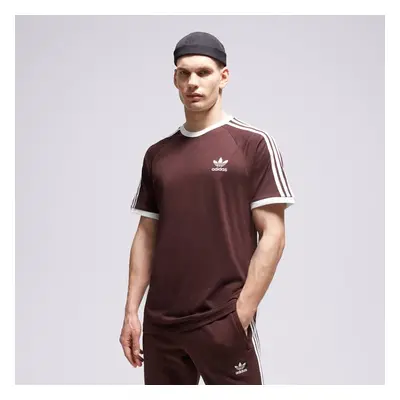 Adidas 3-Stripes Tee Hnědá