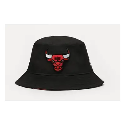 New Era Klobouk Print Infill Bucket Bulls Chicago Bulls Černá