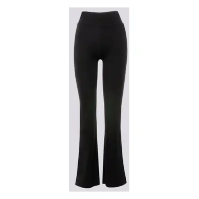 Champion High Waist Flare Leggins Černá