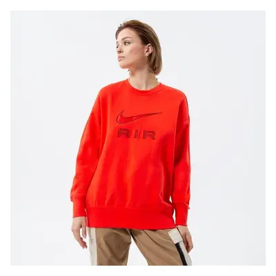 Nike Air Fleece Crew Sweatshirt Červená