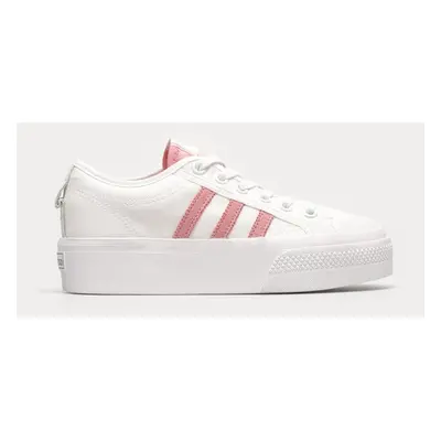 Adidas Nizza Platform W Bílá