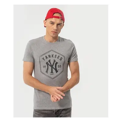 New Era Tee Nyy Grh Šedá