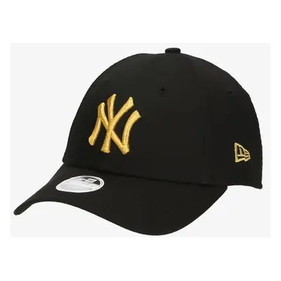 New Era Wmns Metallic Logo 940 Nyy New York Yankees Černá