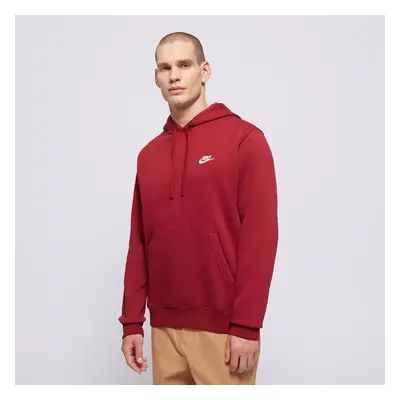 Nike S Kapucí M Nsw Club Hoodie Po Bb Červená