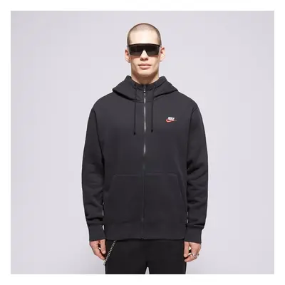 Nike S Kapucí M Nsw Club Dt Hoodie Fz Bb Essentials Černá