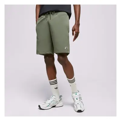 New Balance Ssmall Logo Shorts Zelená