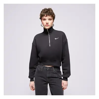 Nike W Nsw Phnx Flc Qz Crop Černá