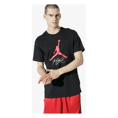 Jordan Ss Jumpman Flight Hbr Tee Černá