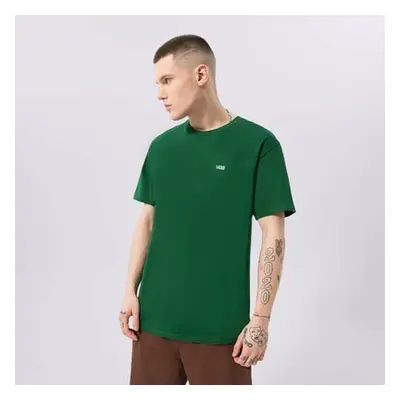 Vans Mn Left Chest Logo Tee Eden-White Zelená