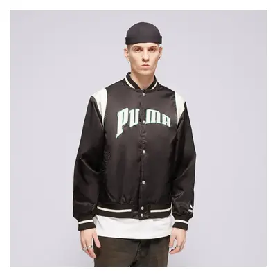 Puma Puma Team Varsity Jacket Černá