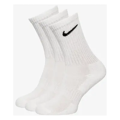 Nike 3-Pack Cushioned Crew Socks Bílá