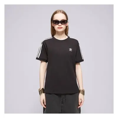 Adidas 3 Stripe Tee Černá