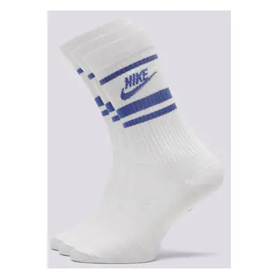 Nike Essential Stripe Socks (3 Packs) Bílá