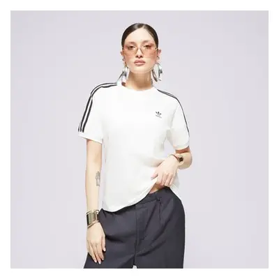 Adidas 3 Stripe Tee Bílá