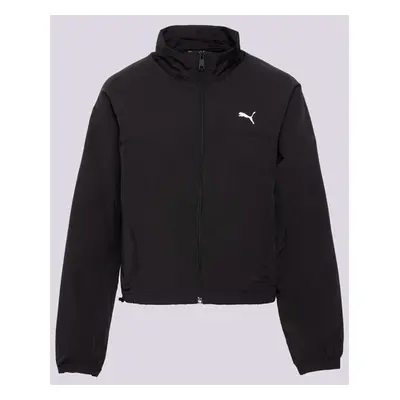 Puma Oversized Zip-Off Woven Jacket Černá