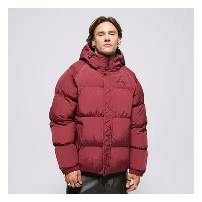 Jordan M J Essential Puffer Jacket Bordová