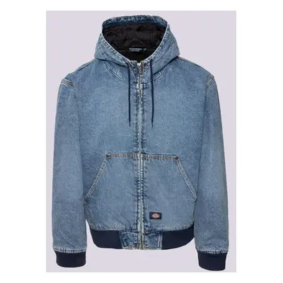 Dickies Dickies Hooded Denim Jacket Modrá