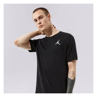 Jordan M J Jumpman Emb Ss Crew Černá