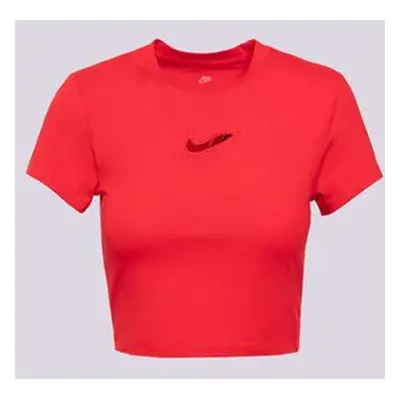 Nike W Nsw Nk Chll Knt Tee Vday Červená