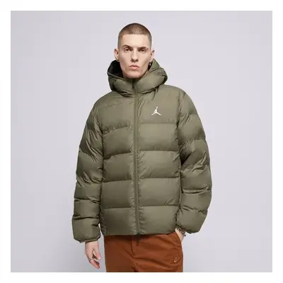 Jordan Péřová M J Brkln Puffer Jkt Khaki