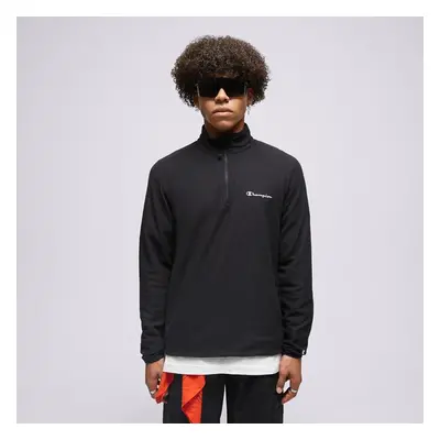 Champion Fleece Half Zip Top Černá