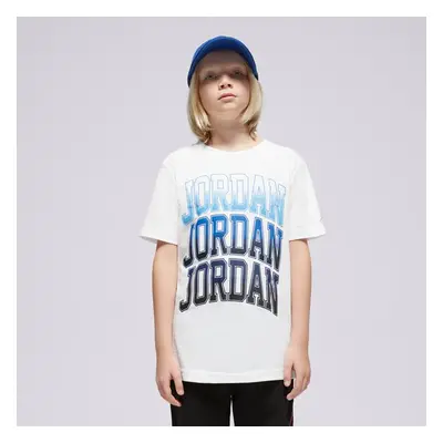 Jordan Jdb 3K Ss Tee Boy Bílá