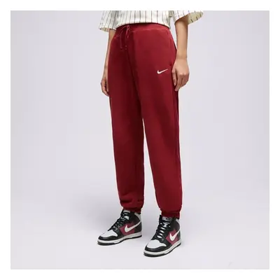 Nike W Nsw Phnx Flc Hr Os Pant Bordová