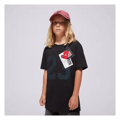 Jordan Jdb Aj New With Tags Ss Tee Boy Černá