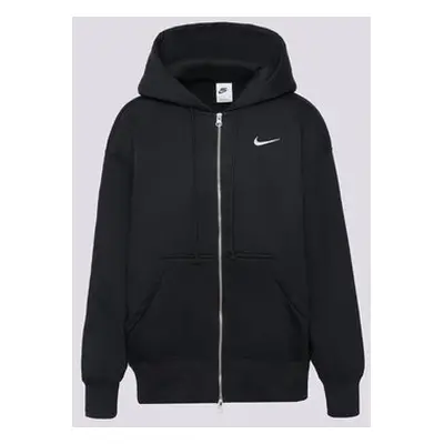 Nike Rozepínací W Nsw Phnx Flc Fz Os Hoodie Phoenix Černá